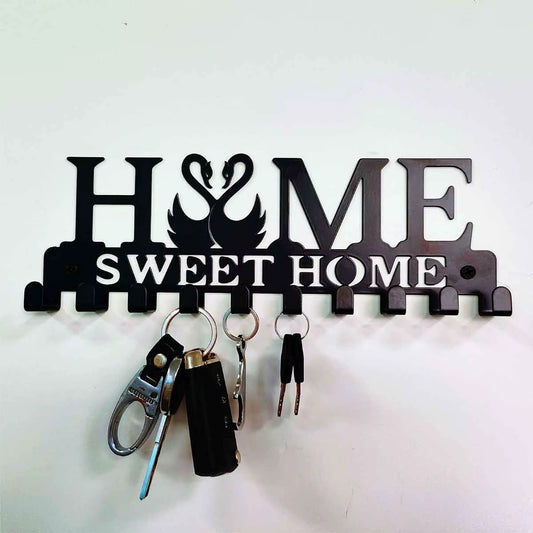 1Pc Wall Mounted Sweet Home Decorative Key Holder, Key Wall Hook, Creative Key Holder for Front Door